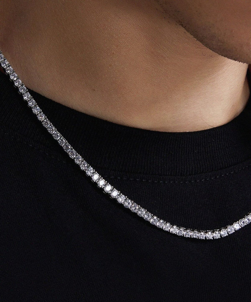 Collar tenis con zirconias