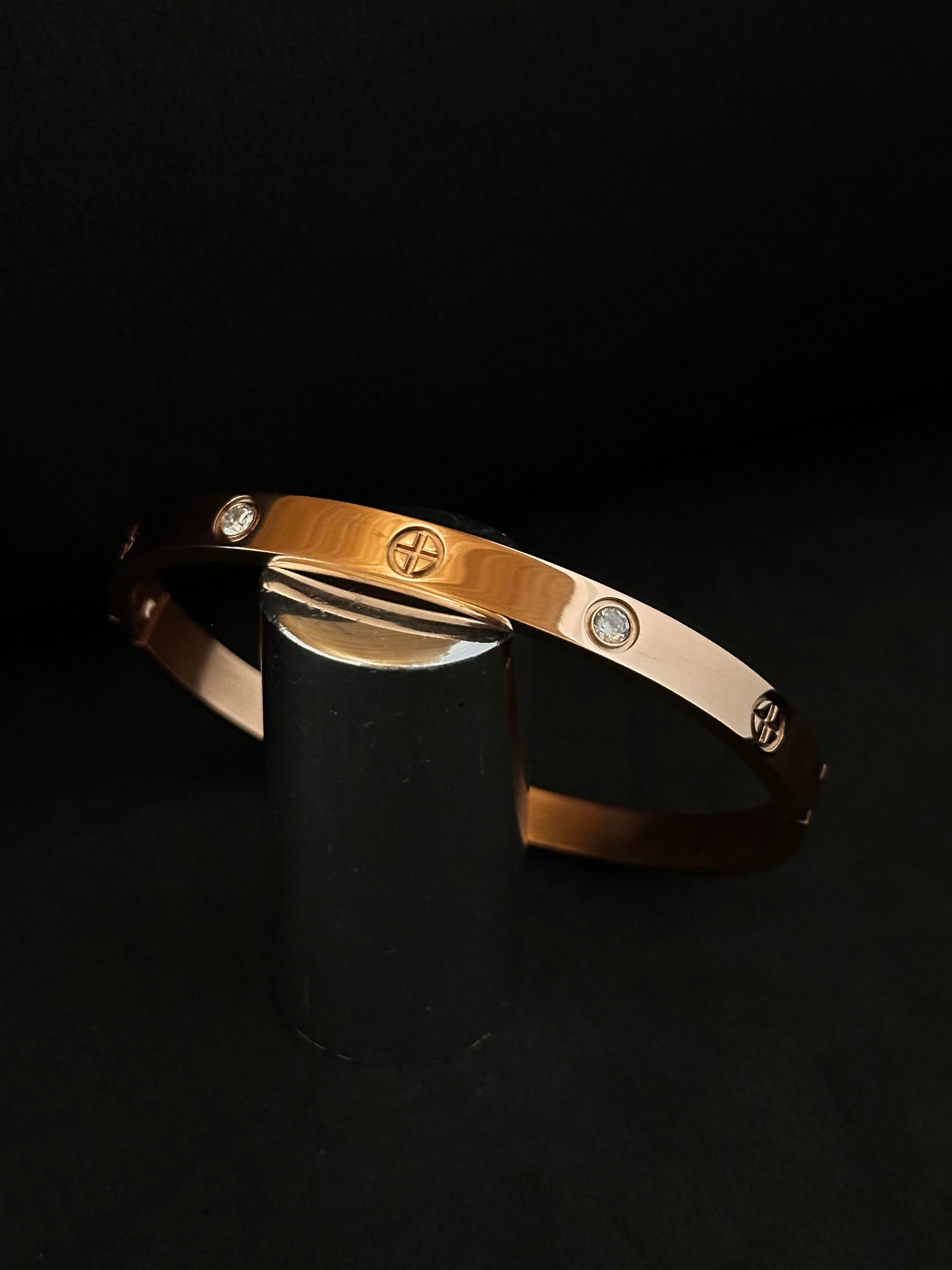 Pulsera color Oro Rosa