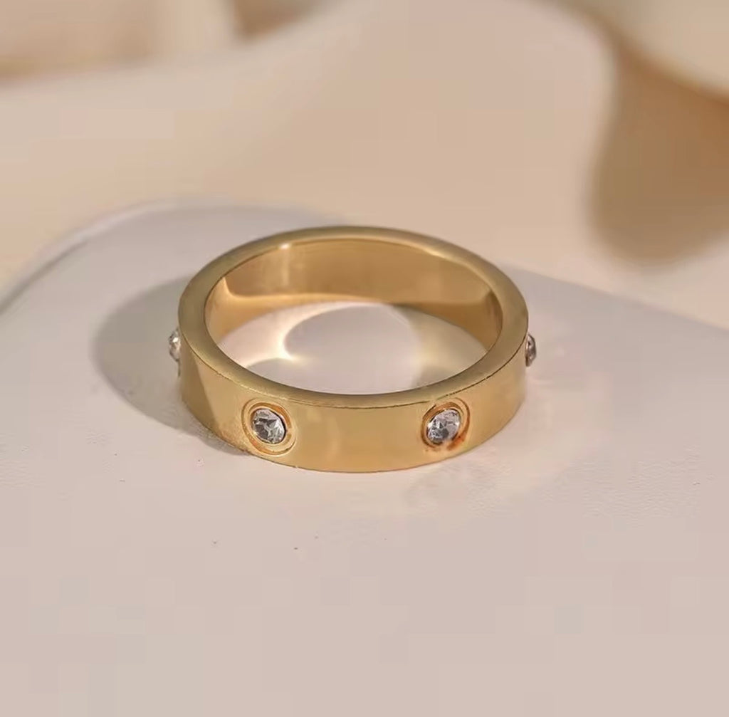 Anillos con zirconias