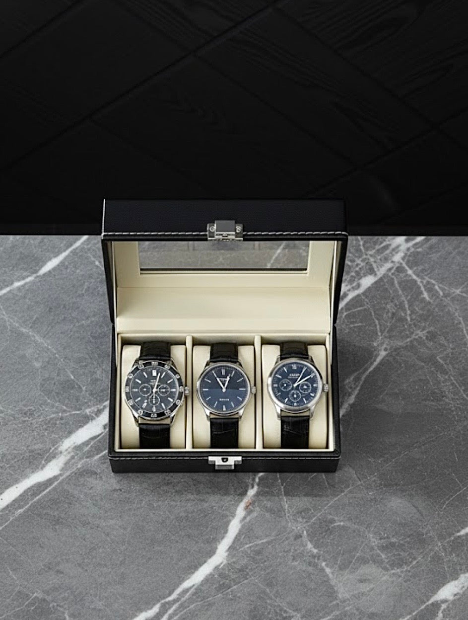 Organizador relojes 3 puestos