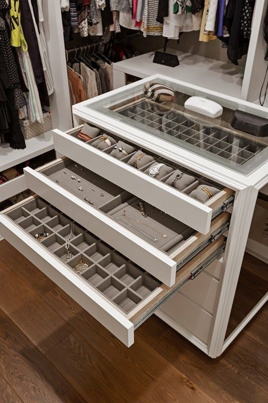 organizador de joyas x 4 compartimientos