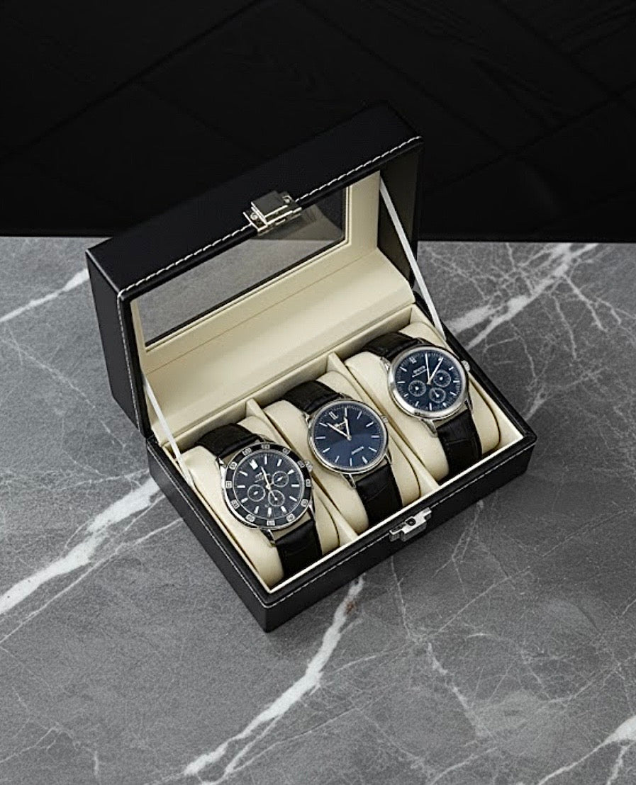 Organizador relojes 3 puestos