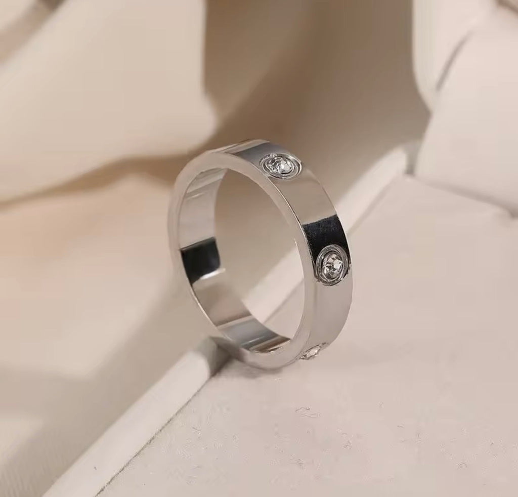 Anillos con zirconias